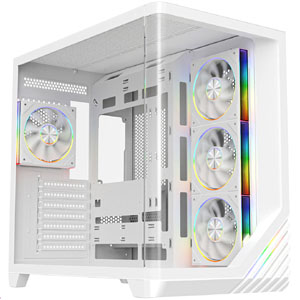 Venus White ATX Gaming Case 